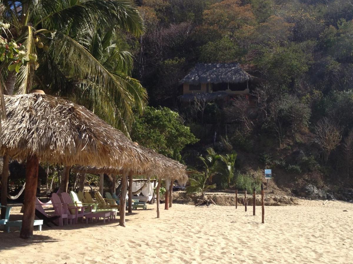 Hotel Casa Luna Playa à Puerto Ángel Extérieur photo